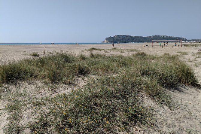 Cagliari E-Bike Tour: Gulf, Canals & Flamingos at Molentargius - Calamosca Beach and the climb to Capo Sant’Elia