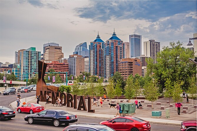 Calgary City Highlights 3 Hour Bike Tour, E-Bike Upgrade Avail. - The Confluence and Calgary’s beginnings