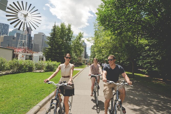 Calgary City Highlights 3 Hour Bike Tour, E-Bike Upgrade Avail. - Peace Bridge and Prince’s Island Park