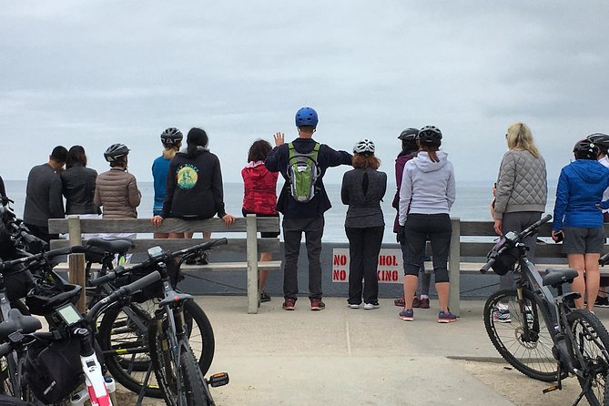 Cali Dreaming Electric Bike Tour of La Jolla and Pacific Beach - The Children’s Pool and a shared shoreline