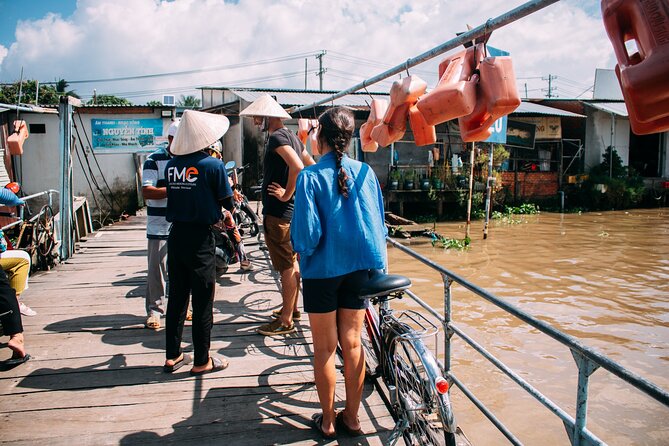 Can Tho: Cycling in Village-Fruit Garden-Experience Local Ferry - Tasting dragon fruit at Ngoc Huong My Khanh