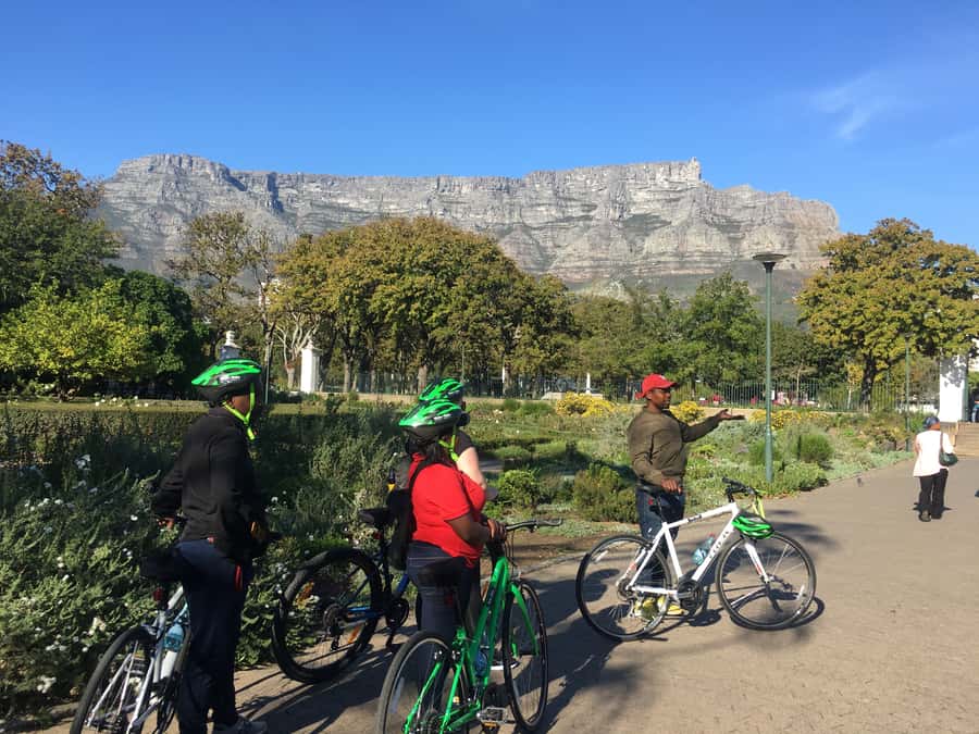 Cape Town Guided City Cycling Heritage Tour - Private Tour - Company’s Garden, Parliament, and the National Gallery