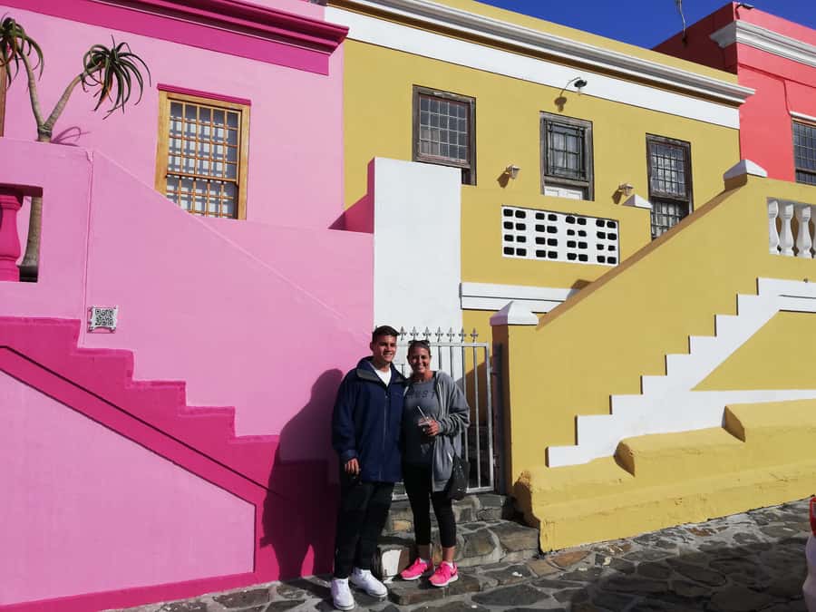 Cape Town Guided City Cycling Heritage Tour - Private Tour - Bo-Kaap, colorful houses, and Cape Malay flavor