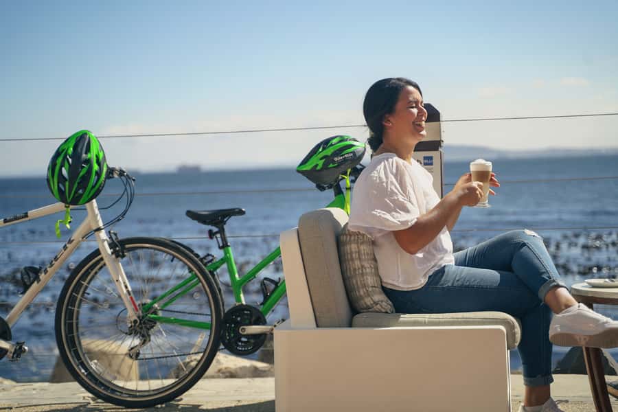 Cape Town Guided City Cycling Heritage Tour - Private Tour - Returning through the Waterfront and Atlantic Seaboard