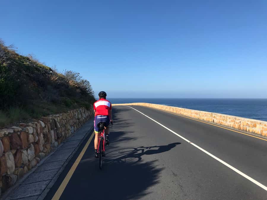 Cape Town: Peninsula Road Bike Tour - Ostriches at Cape Point Ostrich Farm