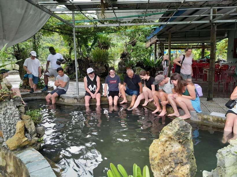 Cat Ba: Lan Ha, HaLong bay full day- biking, kayaking, lunch - The fish massage and village stop