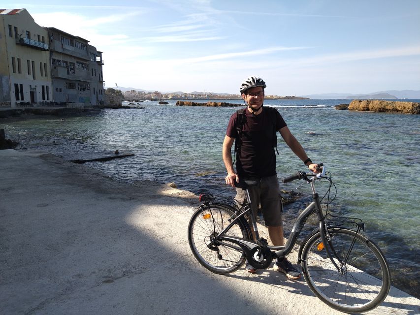Chania Alternative Sunset Bike Tour - Kaltsounia, drinks, and conversation