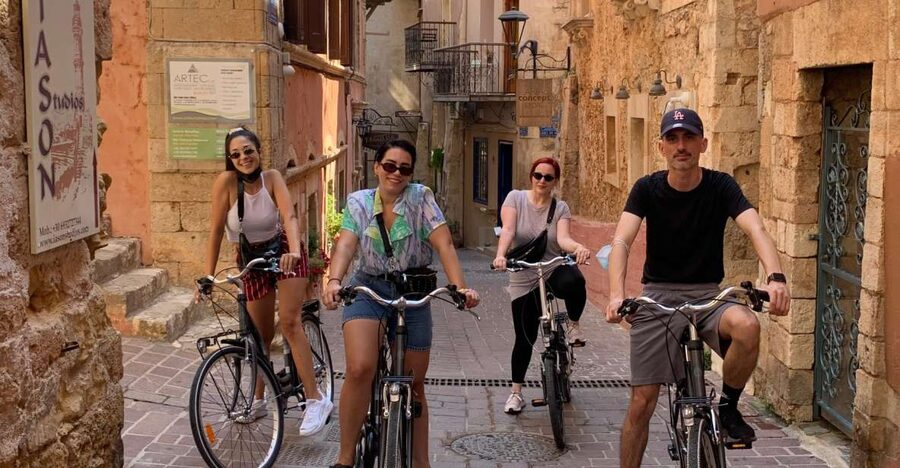 Chania: City Highlights Small Group Bike Tour - Venetian Walls: Chania’s layered beginning