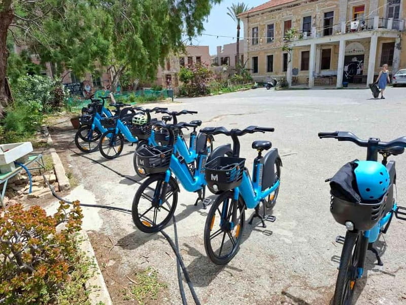 Chania: E-Bike City Highlights Tour - Koum Kapi and the edge of the sea