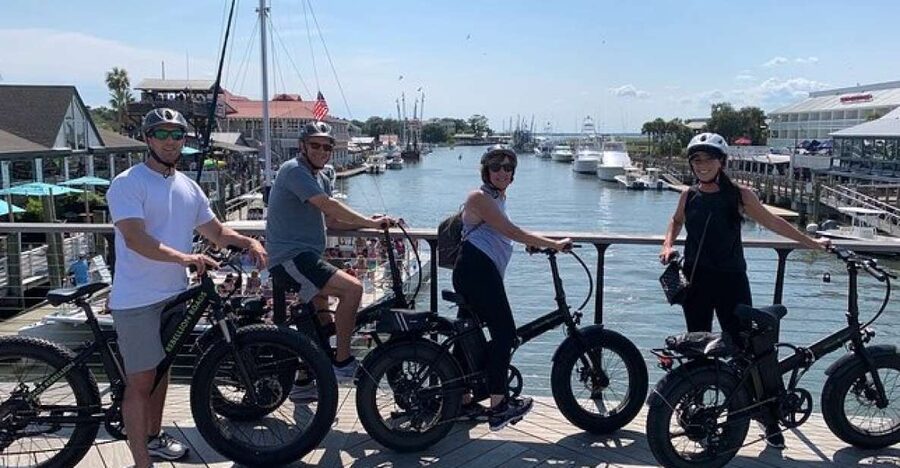 Charleston: Low Country and Shores E-Bike Tour - Old Village and the first taste of Mount Pleasant