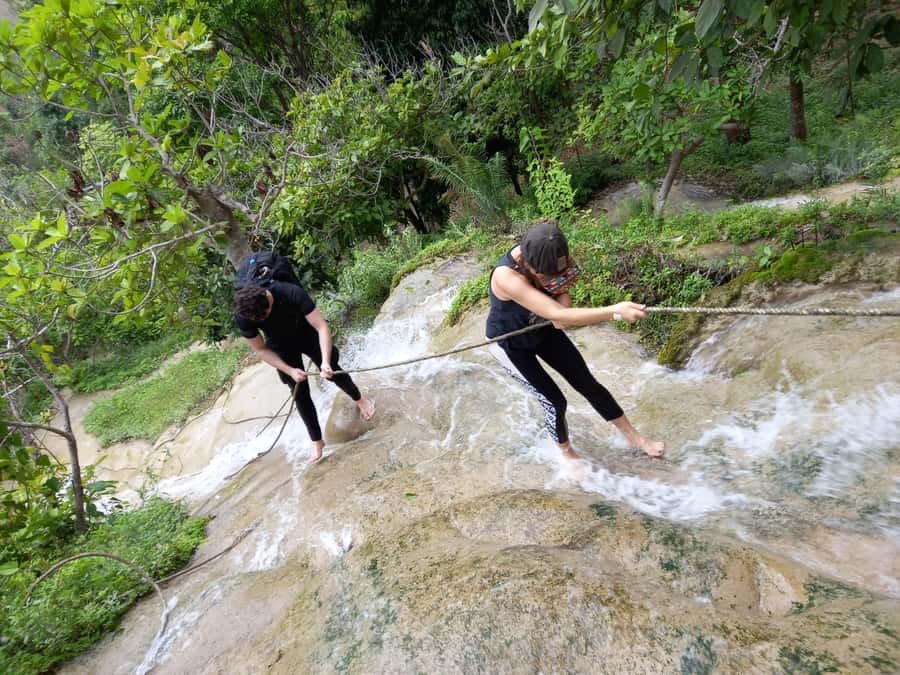Chiang Mai: 22 km XC Mountain Biking from Sticky Waterfall - The 22 km ride through the east Ping River valley