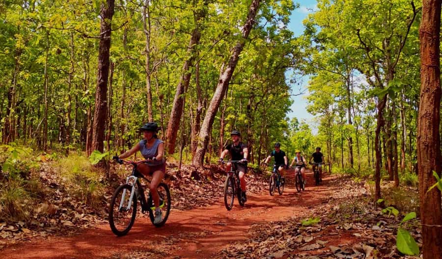 Chiang Mai: 22 km XC Mountain Biking from Sticky Waterfall - Mae Kuang Suspension Bridge and the cave stop