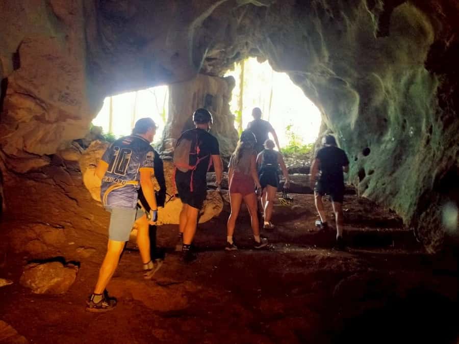 Chiang Mai: 22 km XC Mountain Biking from Sticky Waterfall - Lunch and swimming at Mae Kuang Lake