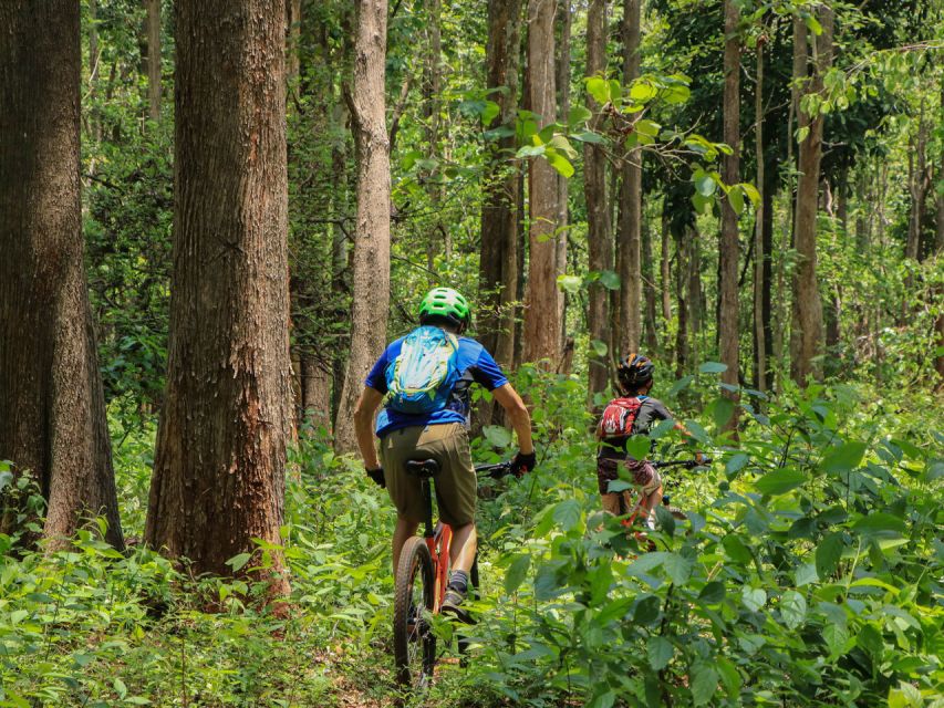 Chiang Mai: Boat Ride and Cycling Tour to Sticky Waterfall - The 45-minute ride to the trailhead