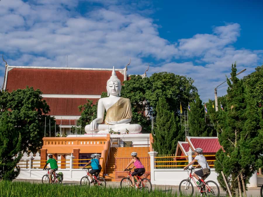 Chiang Mai Countryside E-bike Ride with Expert Guide & Lunch - The 30-minute train to Lamphun