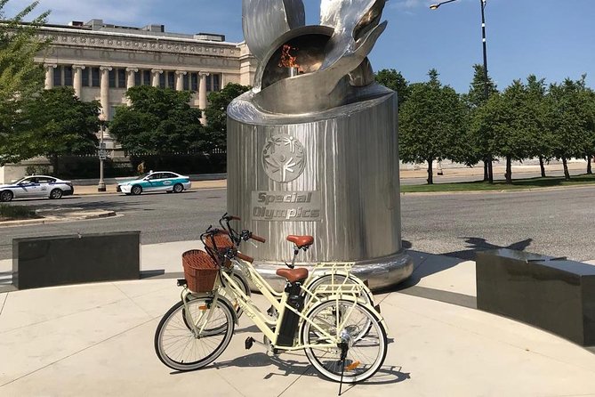 Chicago Lakefront Electric Bike Tour - The Adler Planetarium skyline view