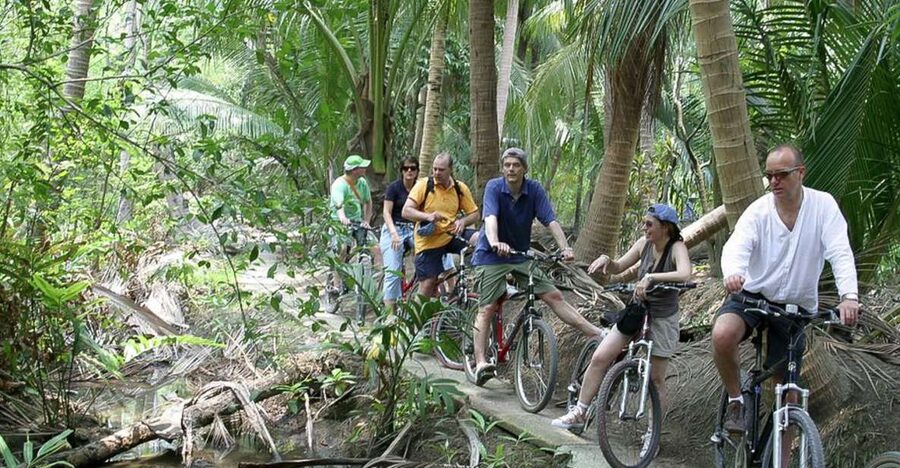 Colors Of Bangkok: 4-Hour Small Group Bike Tour - Starting beside the Chao Phraya
