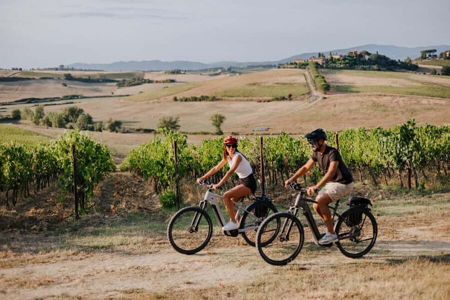 Cortona: Val di Chiana E-Bike Tour with Optional Wine Lunch - Key points to know before you book