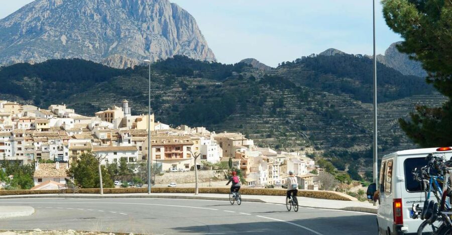 Costa Blanca Downhill Bike Ride - From Benidorm to Mount Aitana