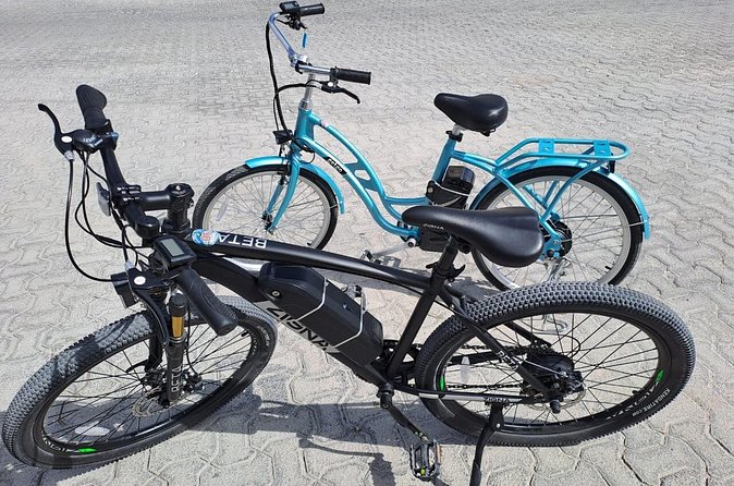 Costa Maya E-Bikes Rental - Riding the Malecon Toward Mahahual