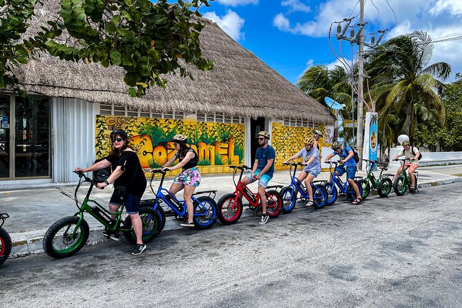 Cozumel: City Tour by E-bike - The electric bikes, scooters, and battery question