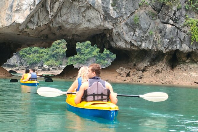 Cruising- Kayaking- Cycling- Trekking 3D/2N from Cat Ba in less tourist areas. - Food, cabins, and the older boat