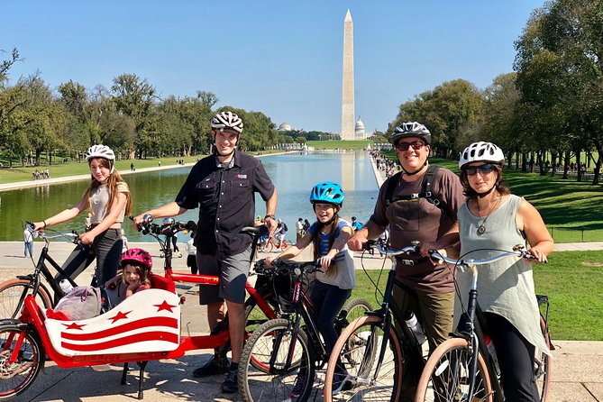 Customized Private Bike Tour of DC - The Jefferson Memorial and Tidal Basin views