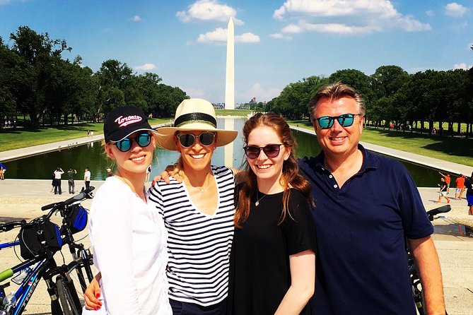 Customized Private Bike Tour of DC - The Lincoln Memorial: a major stop with real weight