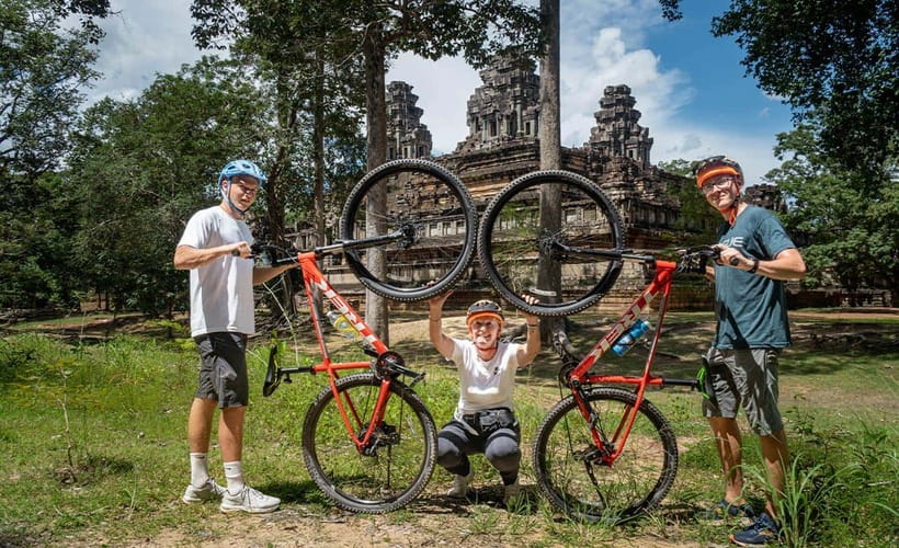 Cycle Angkor Backroad Bike Tour / E-Bike or Tuk Tuk - Terraces and Baphuon, a short look at Khmer power