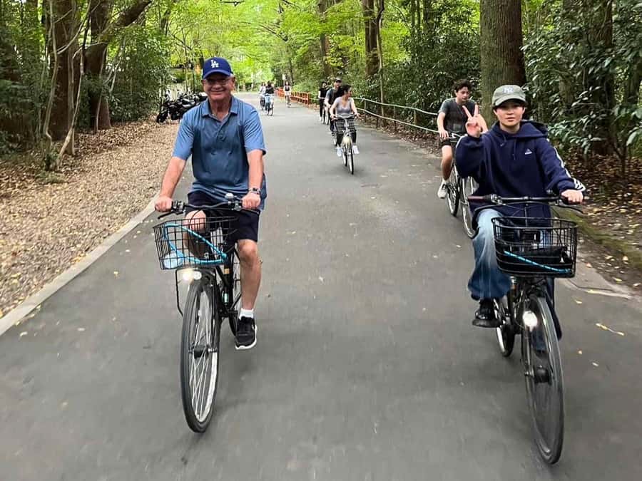 Cycle Kyoto's Hidden Gems & Gion Stroll - The Imperial Palace and a famous Zen temple