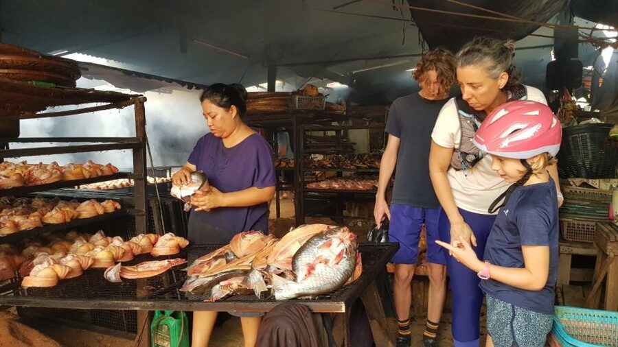 Cycling Sukhothai Full Day Countryside Tour - Rice mills, whisky, smoked fish, and mushrooms