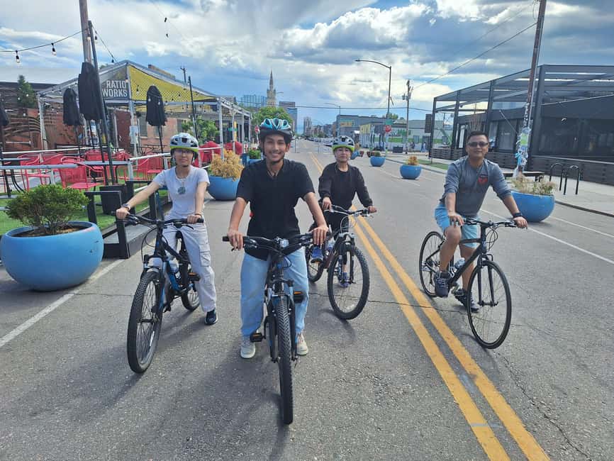 Denver's Highlights: A Guided Bike or Ebike Adventure - Larimer Square and Denver’s first commercial block