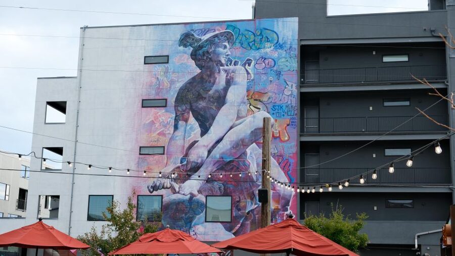Denver's Highlights: A Guided Bike or Ebike Adventure - From the Big Blue Bear to the gold-domed Capitol