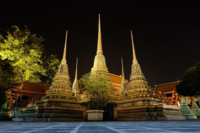 Discover Bangkok at Night 5-Hour Bike Tour with dinner - Crossing the Chao Phraya River by public ferry