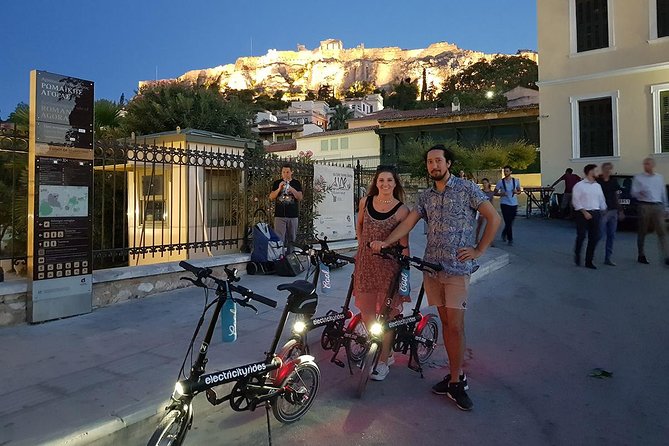 Discover the City e-bike night tours - Zappeion and the Panathenaic Stadium by night
