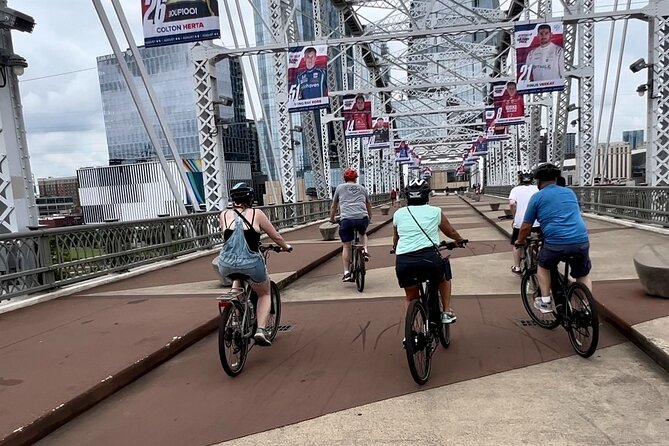 Downtown Nashville's Hidden Gems E-bike Tour - Capitol Mall and the Tennessee State Capitol