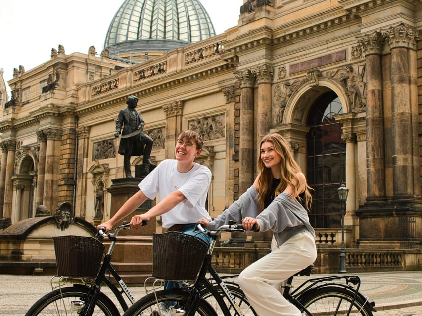 Dresden: Bike Rental - City Bike with Option Children Seat - Planning a Four-Hour Dresden Ride