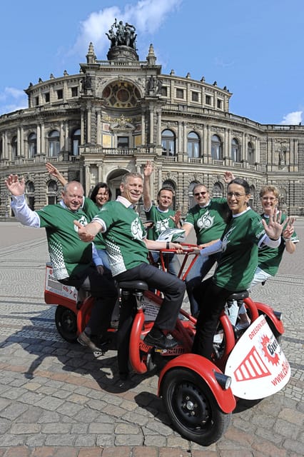 Dresden Bike Tour with Wine Tasting - The return to Neumarkt