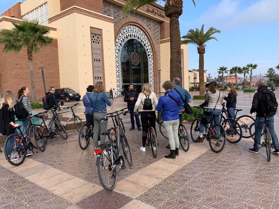 Dutch Bike Tour in Marrakech with Local Guide - Bab Agnaou and the route back