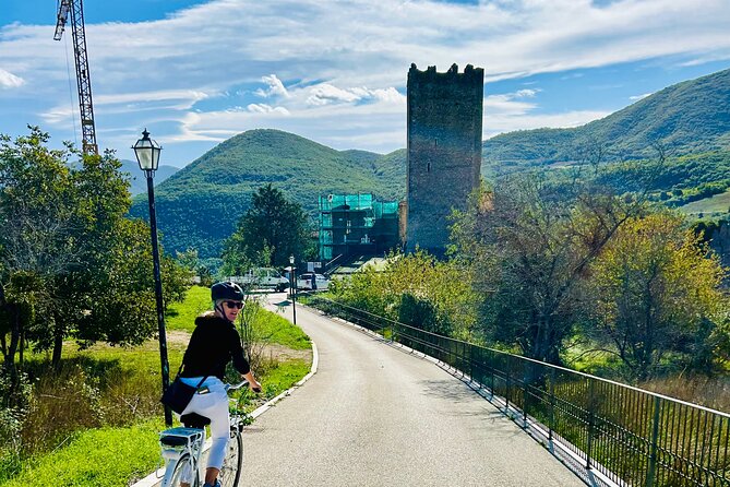 E-bike between towers and medieval villages at the foot of Sirente Abruzzo - Price and what is included for $47.93