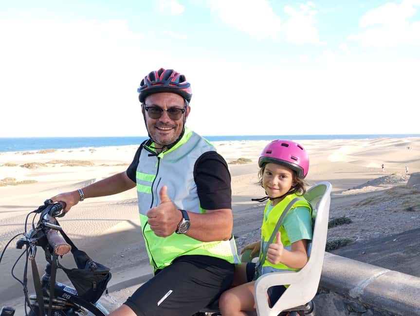 E-Bike City Tour included Camel Tour inside Maspalomas Dunes - Viewpoints, sculptures, and local stories