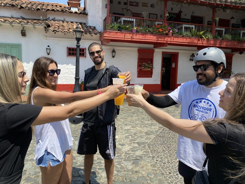 E-Bike City Tour Medellin with Local beer and Snacks - The unnamed final guided stop