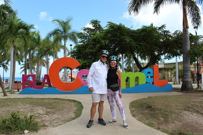 E-Bike City Tour though Cozumel & Taco Tasting Tour - Planes, monuments, and the island’s public symbols