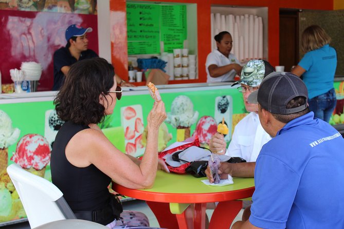 E-Bike City Tour though Cozumel & Taco Tasting Tour - San Miguel Church and the first taste of island history