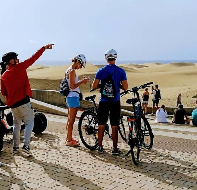 E-Bike CitySightseeing: Maspalomas, Playa Ingles, Meloneras - Meeting at the Cita Shopping Center