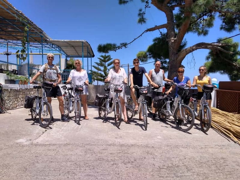e-Bike Cycling Tour to Arkadi Monastery Full Lunch included - Reaching Arkadi Monastery after the climb