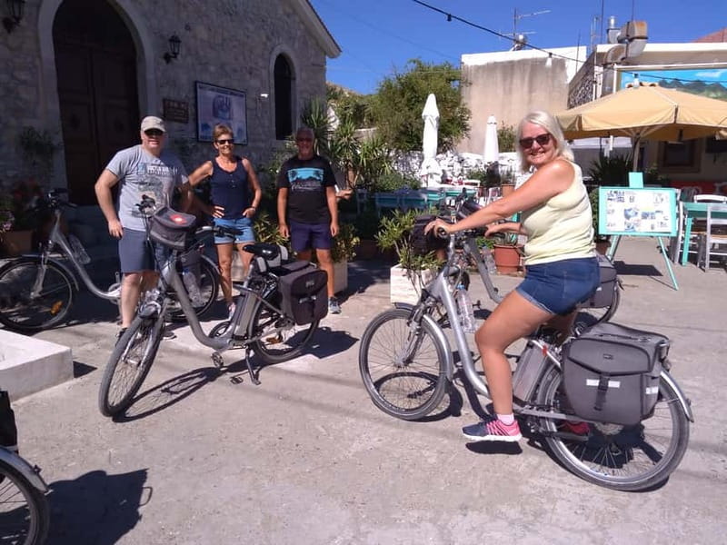 e-Bike Cycling Tour to Arkadi Monastery Full Lunch included - The ride back through Pigi and Adele