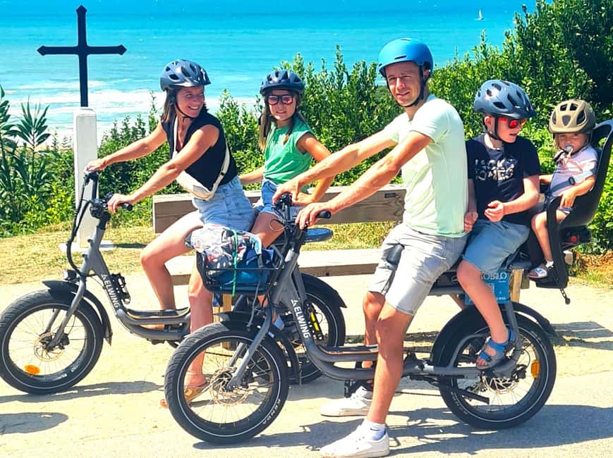 E-bike Guided Tour Biarritz & small villages - Bidart brings a quieter start