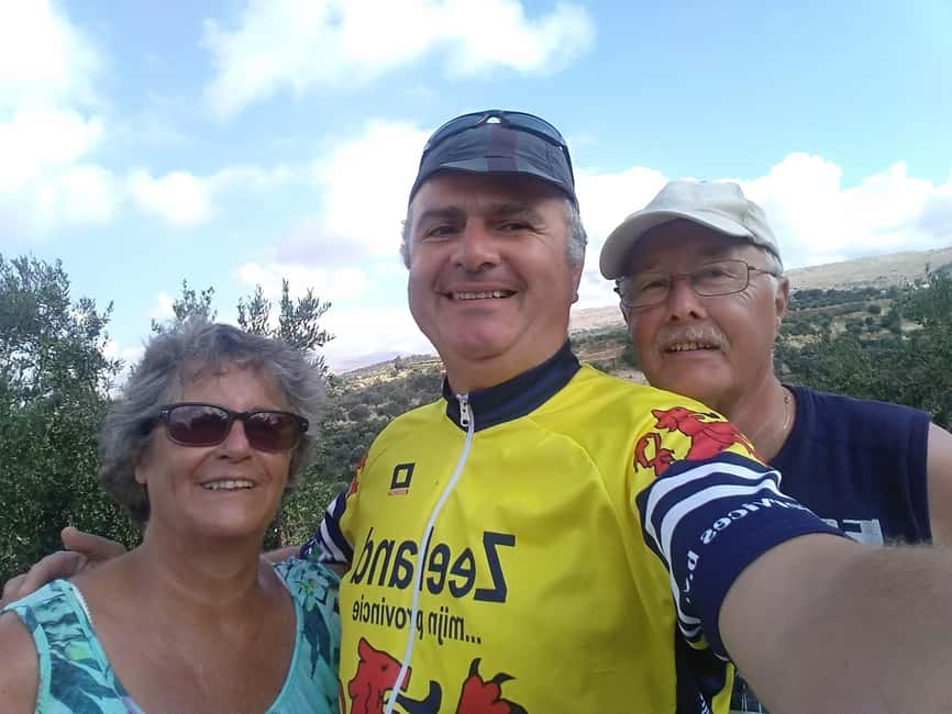 e-Bike Guided Tour to Myli Gorge with Full Lunch included - Roussospiti Lunch With Hilltop Views