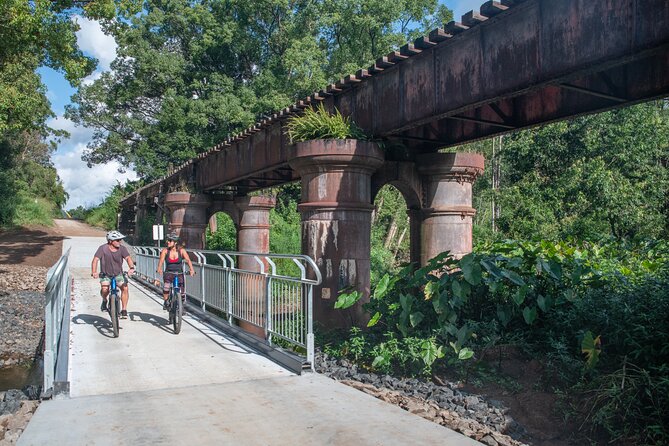 E-Bike Hire: Northern Rivers Rail Trail, Trail Side Hire - Riding the Murwillumbah to Crabbes Creek route